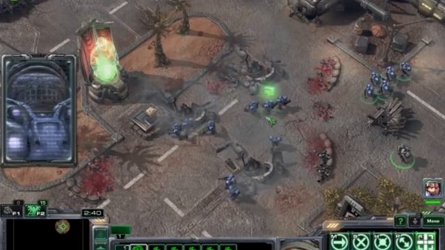 Starcraft 2 WoL. Миссия 1 - День Независимости смотреть онлайн