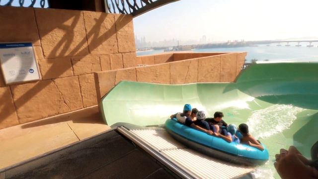Aquaventure Waterpark Dubai. Самый большой аквапарк в мире