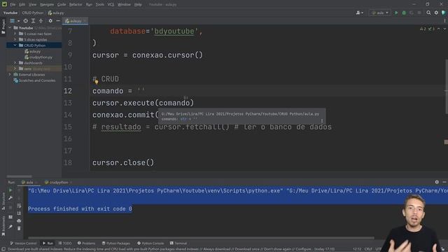 CRUD em Python - Python e MySQL смотреть онлайн
