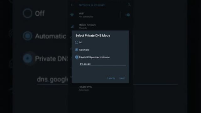 How to enable Private DNS on Android смотреть онлайн