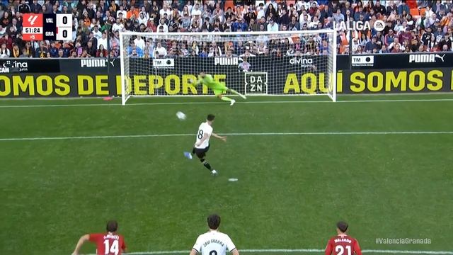 Гол Валенсии с пенальти в ворота Гранады! смотреть онлайн