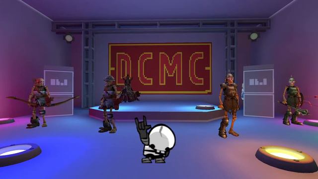Skeleton from Castle Crashers dances in various places while Friday Night from Yakuza 0 plays смотреть онлайн