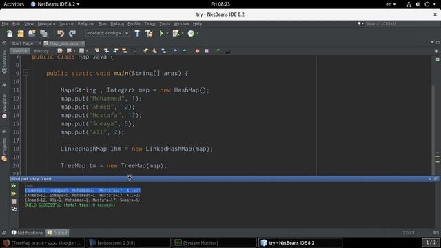 java Collection : HashMap,LinkedHashMap and TreeMap смотреть онлайн