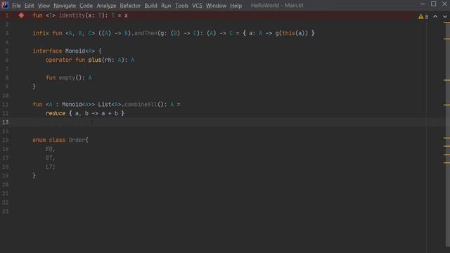 Kotlin FP 3: Arrow-kt, Monoid, Sorting смотреть онлайн