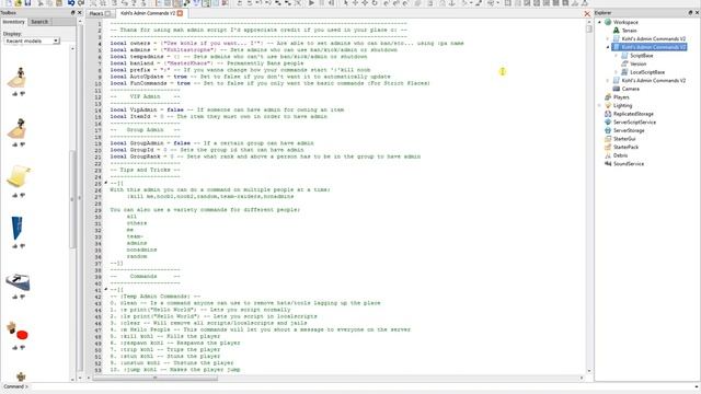 Roblox: How to install Admin (Kohls recommended) On to your Personal server, game. смотреть онлайн