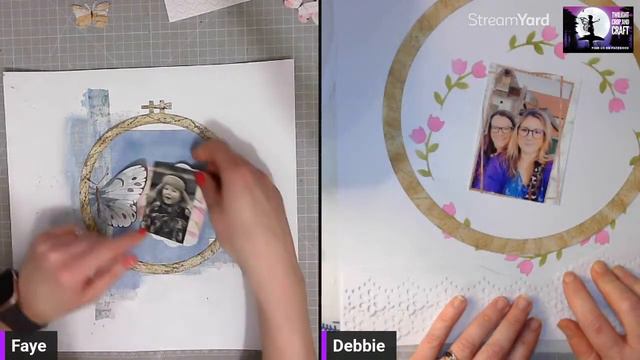 TWILIGHT CRAFTS || Live craft and chat with Simple Stories Vintage Spring Garden Collection смотреть онлайн