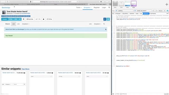 Bootstrap - Cài đặt navbar đơn giản смотреть онлайн