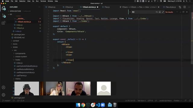 Creating HStack, VStack, and ZStack React Components смотреть онлайн