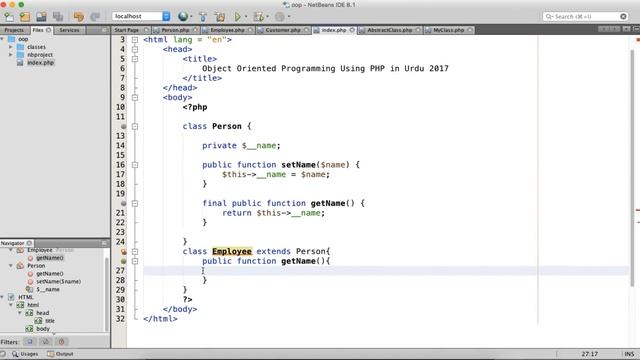 [Part 07] PHP OOP Tutorial Series in Urdu | What is The Final Keyword in PHP OOP смотреть онлайн