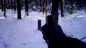 Травматический пистолет  Кордон-5 видео стрельбы