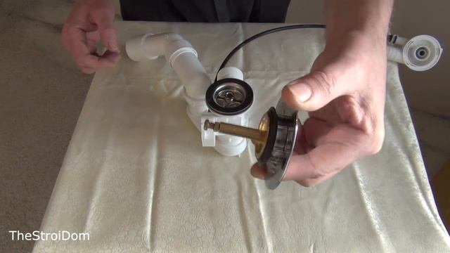 █ Установка сифона ПОЛУАВТОМАТИЧЕСКОГО для ванны / Siphon Replacement смотреть онлайн