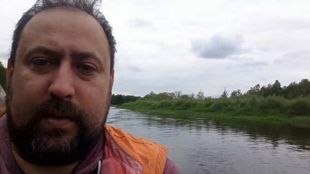 Поездка на лодке по Березине