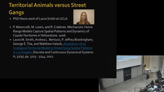 Andrea L. Bertozzi: The Mathematics of Crime смотреть онлайн