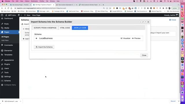 6 WP Schema Plugin Training - How To Import Schema From JSON-LD Code смотреть онлайн