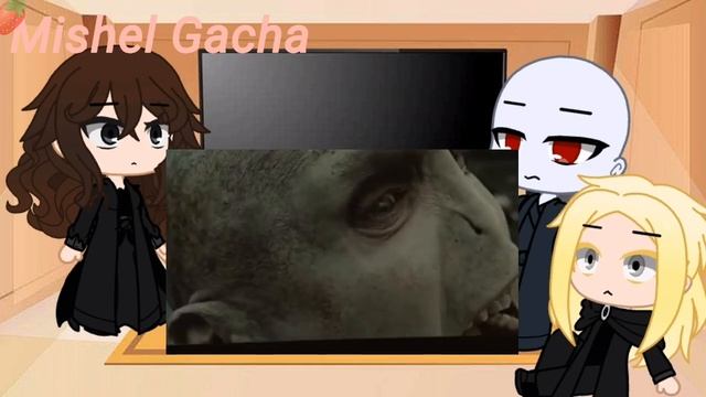 ●Реакция Пожирателей Смерти на видео ● Gacha Club ● смотреть онлайн