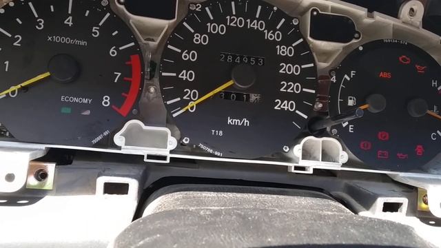 Не работает тахометр Toyota смотреть онлайн