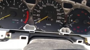 Не работает тахометр Toyota