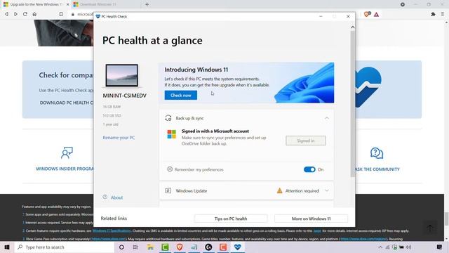 How To Check Your Computers Compatibility To Run Windows 11 Using The PC Health Check App смотреть онлайн