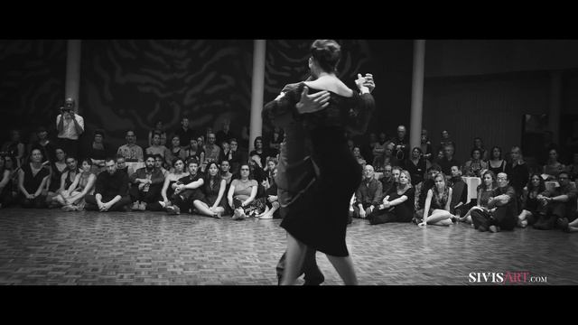 Stéphanie FESNEAU & Fausto CARPINO - Los Mareados - Tango exhibition by Sivis’Art смотреть онлайн