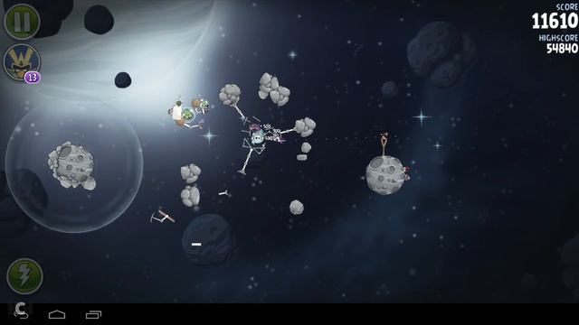 Angry Birds Space Mirror Worlds Beak Impact Part 1 Mirror World Level M8-9 60810 смотреть онлайн