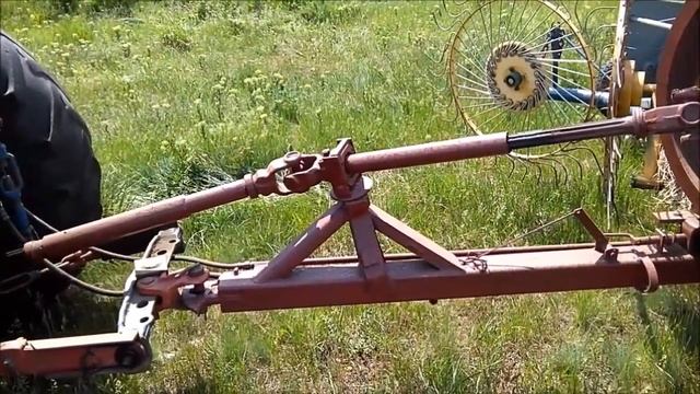 Пресс-подборщик Киргизстан и трактор ЮМЗ. Перезаливка