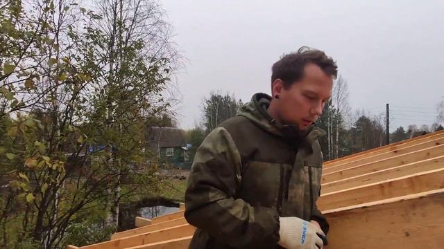 На каком этапе стройка/нужен совет строителя/дом-баня своими руками. смотреть онлайн