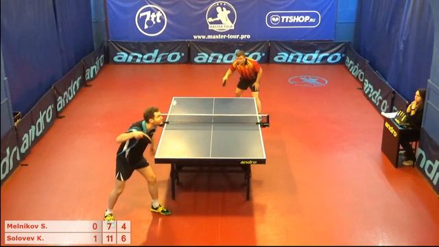 Настольный теннис матч 261018 15 Мельников Станислав Соловьев Кирилл смотреть онлайн
