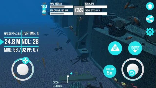 Scuba Dive Simulator Android Games Play смотреть онлайн