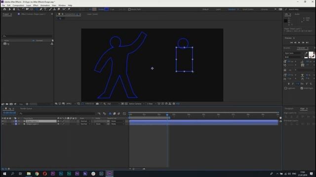 09 Экспрешены и риггинг . Adobe After Effects. смотреть онлайн