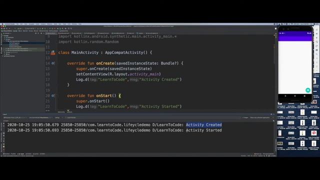 Overview of Android Activity Lifecycle смотреть онлайн