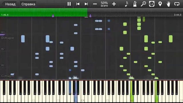 Can Can Piano Midi 50% Speed