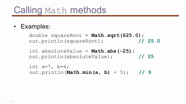 The Math Class - Java for Android смотреть онлайн