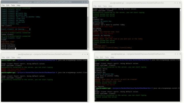 Java Socket chat room смотреть онлайн
