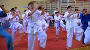 КУДО-разминка или как проходят тренировки.