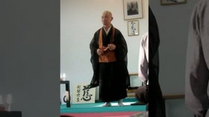 Сёдо Харада Роси в Москве / Shodo Harada Roshi in Moscow / 原田 正道