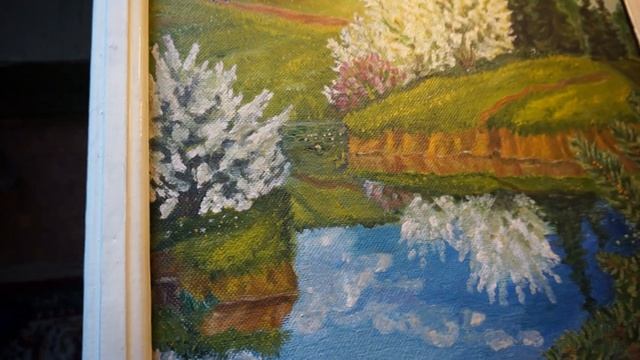 2.В гостях у художника Михаила Саламахина (пейзаж масло).Visiting artist Mikhail Salamakhin смотреть онлайн
