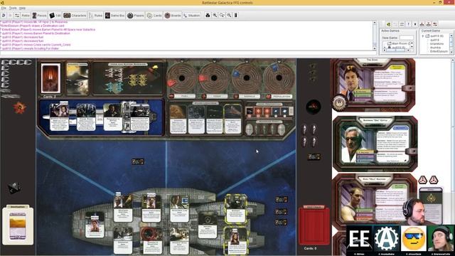 Board Game Night #3: Battlestar Galactica - Part 7 смотреть онлайн