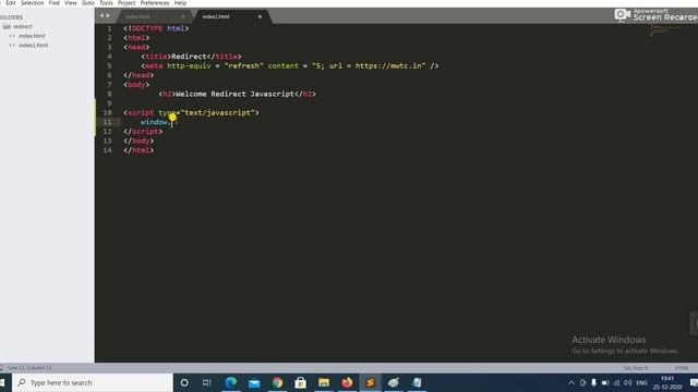 Three Types Page Redirect using HTML,Javascript,PHP in Hindi Explanation смотреть онлайн