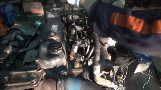 Проверка компрессии двигателя D4DD 5233810 E-mighty смотреть онлайн