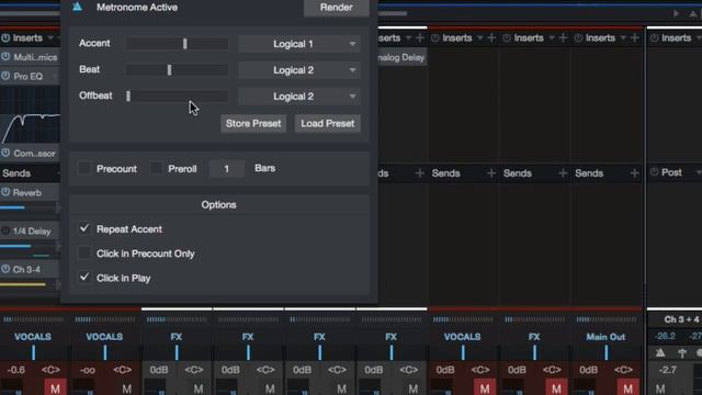 S1-094 Setting Up a Click Track in Studio One смотреть онлайн