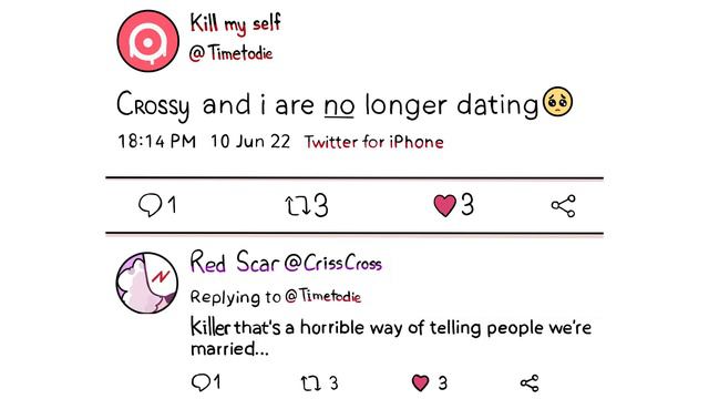 No Longer Dating - Undertale AU Comic Dub Killer x Cross смотреть онлайн