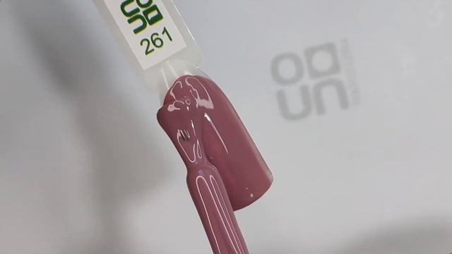 Выкраска: Гель–лак UNO №261 Milk Chocolate — «Молочный шоколад» смотреть онлайн