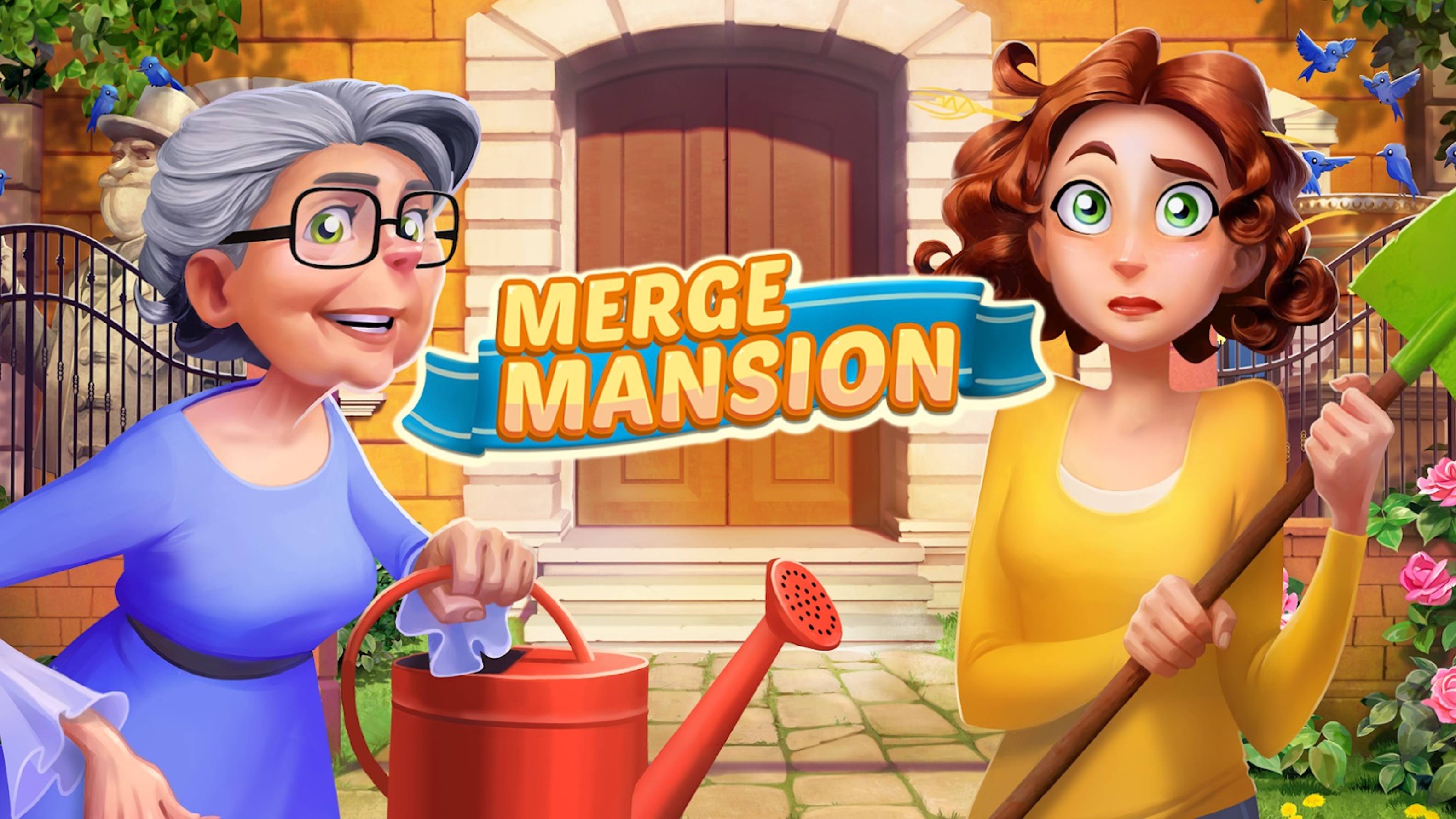играю в Merge Mansion