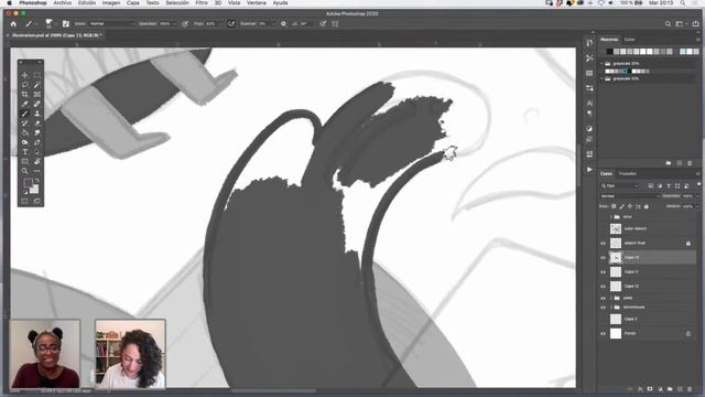 Drawing for a Children’s Book in Photoshop with Maria Triquell смотреть онлайн