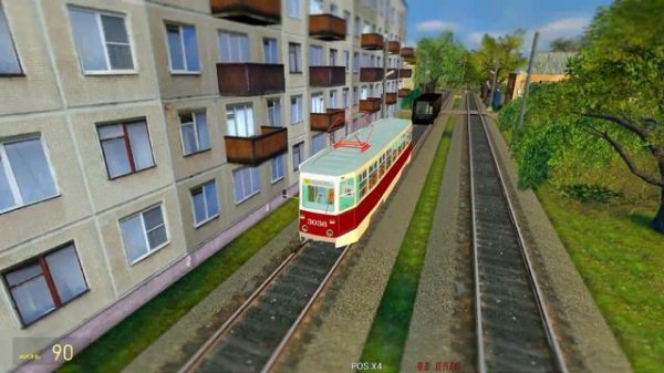 Погоня трамваев - Tram drift - Phonk