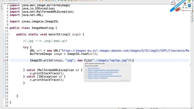 Image Format Conversion in Java (JPG to PNG/BMP/GIF Files) смотреть онлайн