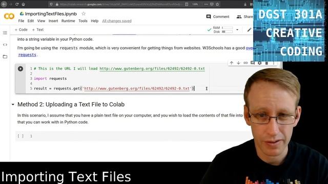 Working with Text Files in Colab Notebooks смотреть онлайн