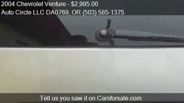 2004 Chevrolet Venture for sale in Salem, OR 97317 at the Au смотреть онлайн