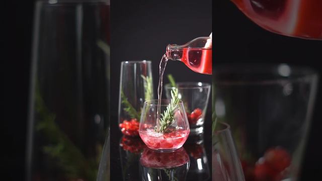 POMOGRENATE MOCKTAIL WITH ROSEMARY смотреть онлайн