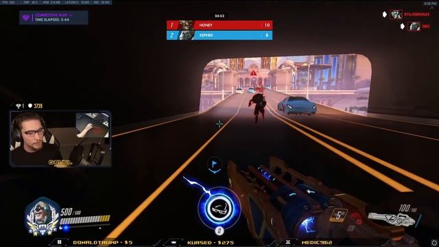 BEST OVERWATCH MINIGAME EVER! CAR DODGE! смотреть онлайн